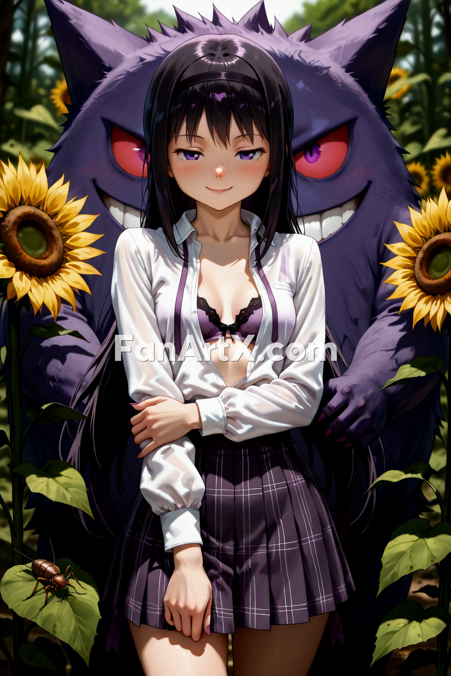 Akemi Homura Puella Magi Madoka Magica Fanart 4242473